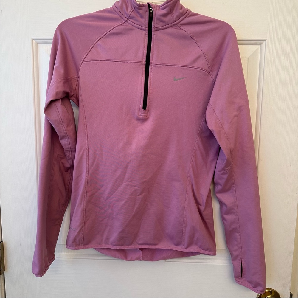 Nike Running Half Zip Purple Women’s Small Sweatshirt Jacket